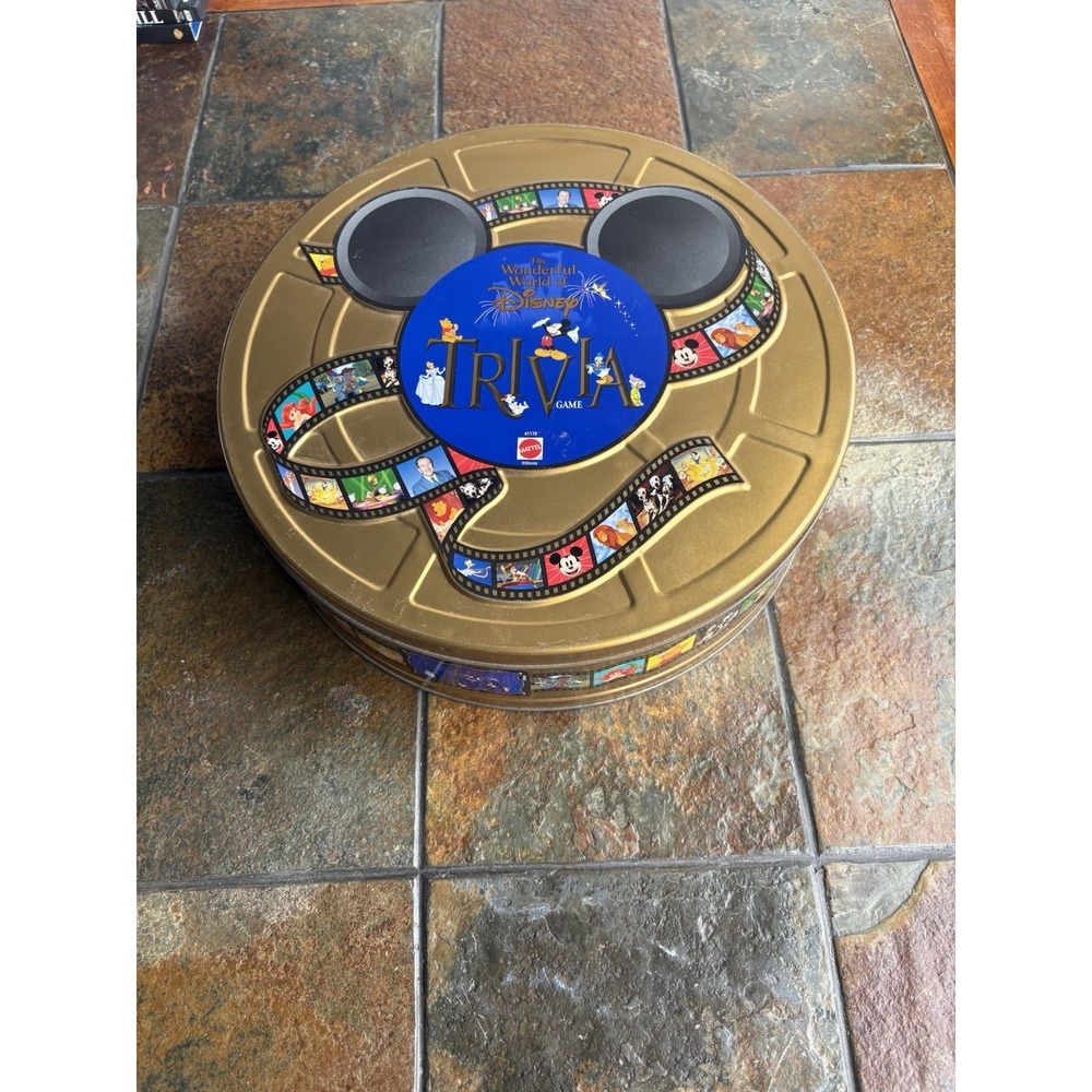 The Wonderful World of Disney Trivia Game Vintage from 1997 Complete!
